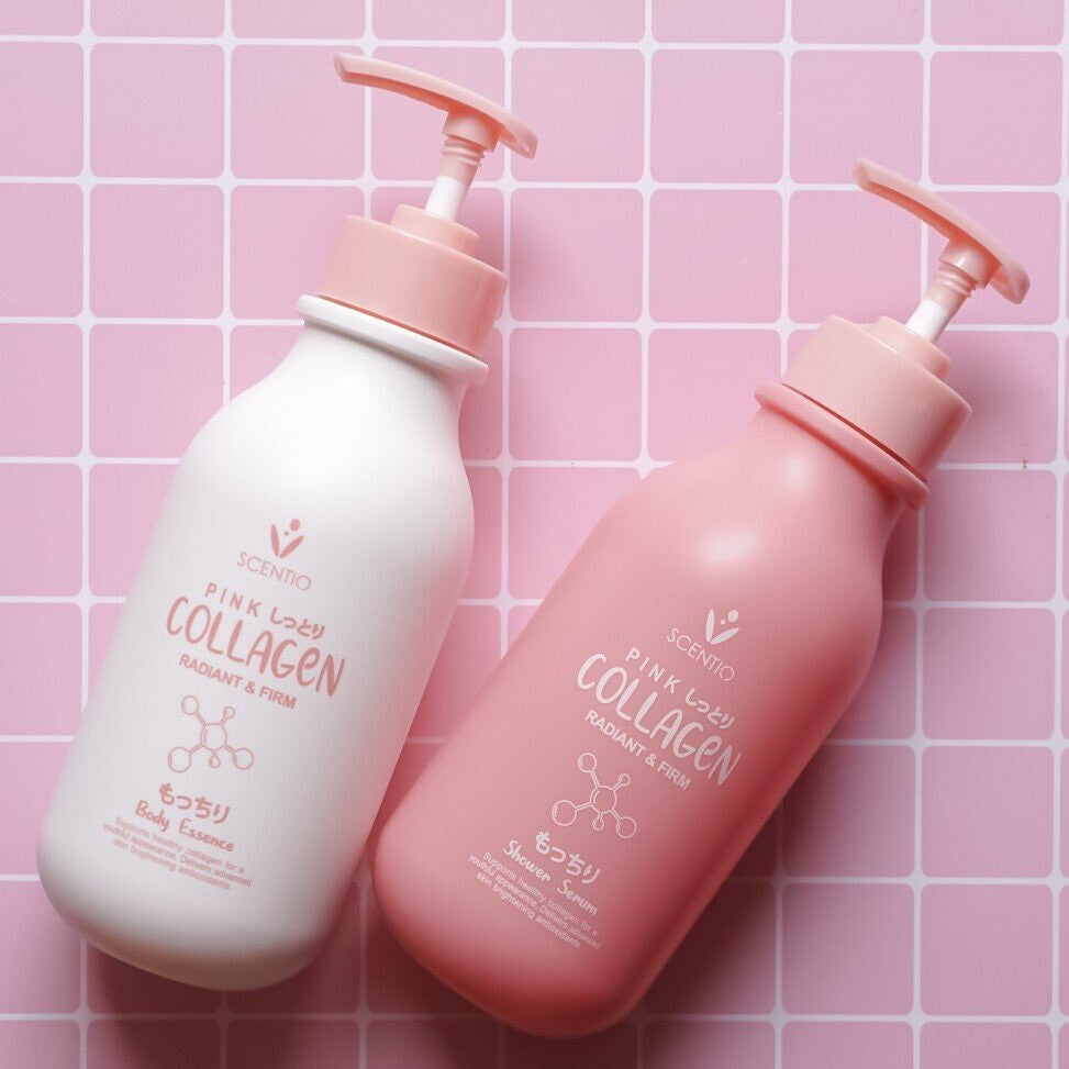 Scentio Pink Collagen Radiant & Firm Shower