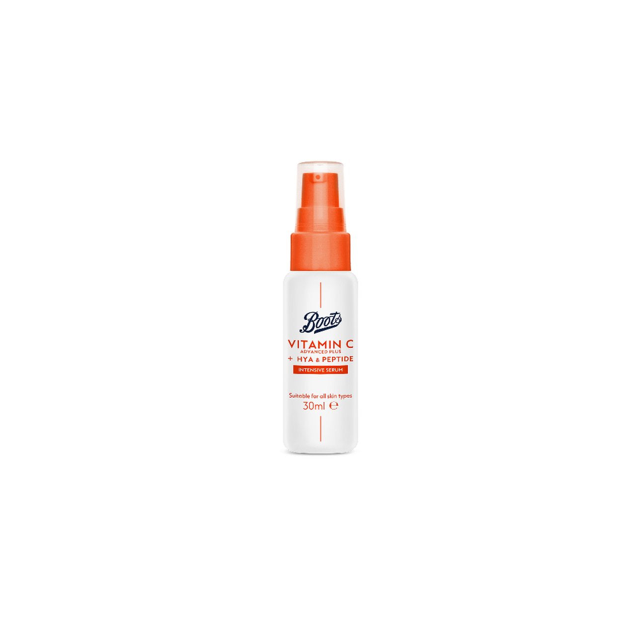 BOOTS Vitamin C Advanced Plus HYA & Peptide Intensive Serum (Brightening & Anti-Aging)