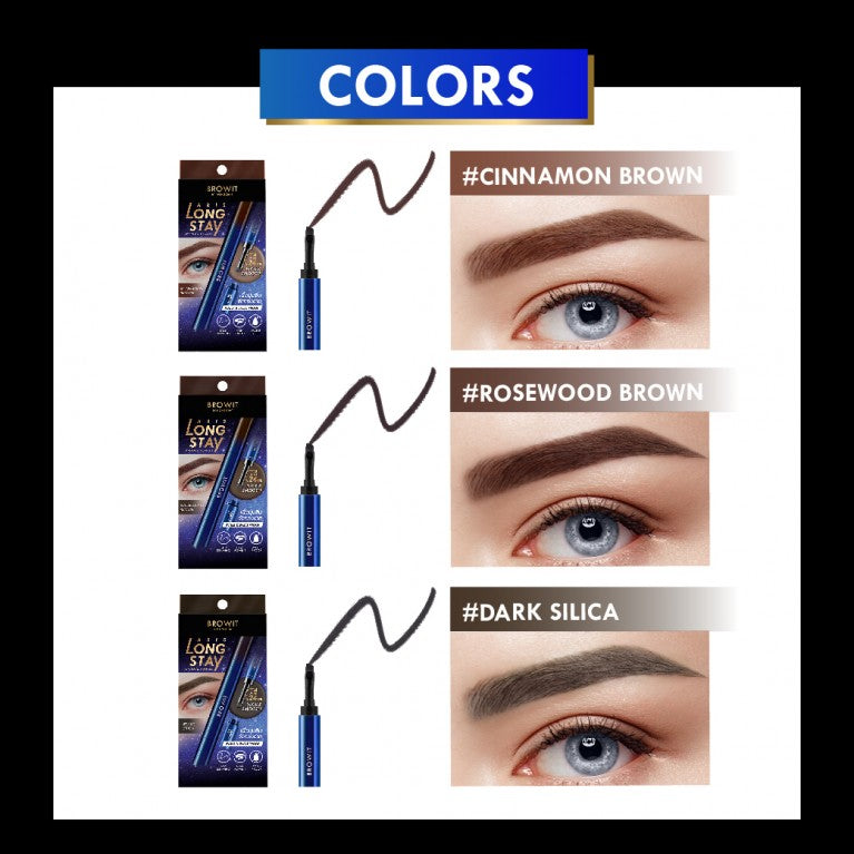 BROWIT Aris Long Stay Eyebrow Pomade