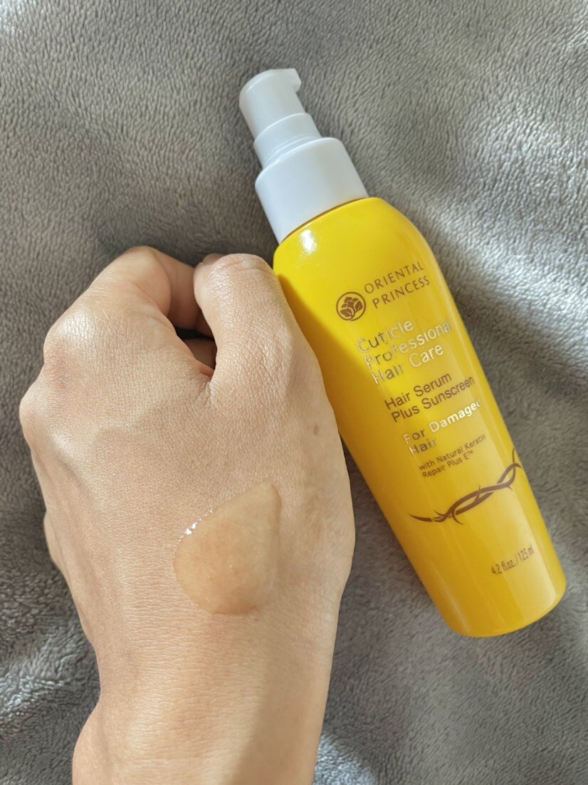 Oriental Princess Cuticle Professional Hair Care Hair Serum Plus Sunscreen - For Damaged Hair