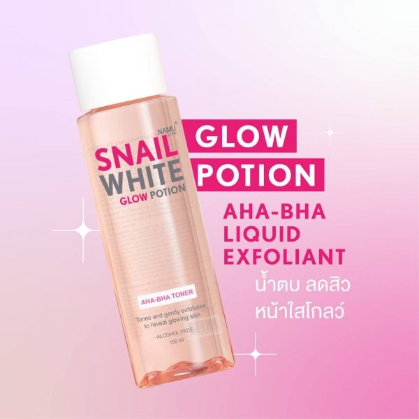 Snail White Glow Potion AHA-BHA Toner