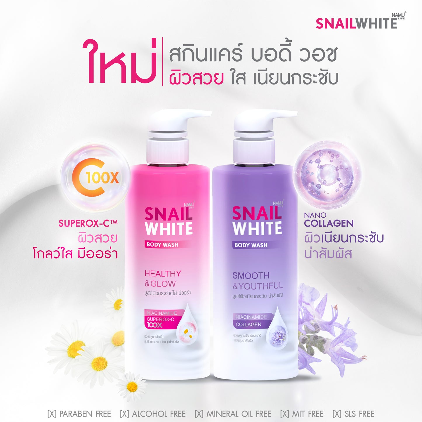 Snail White Body Wash