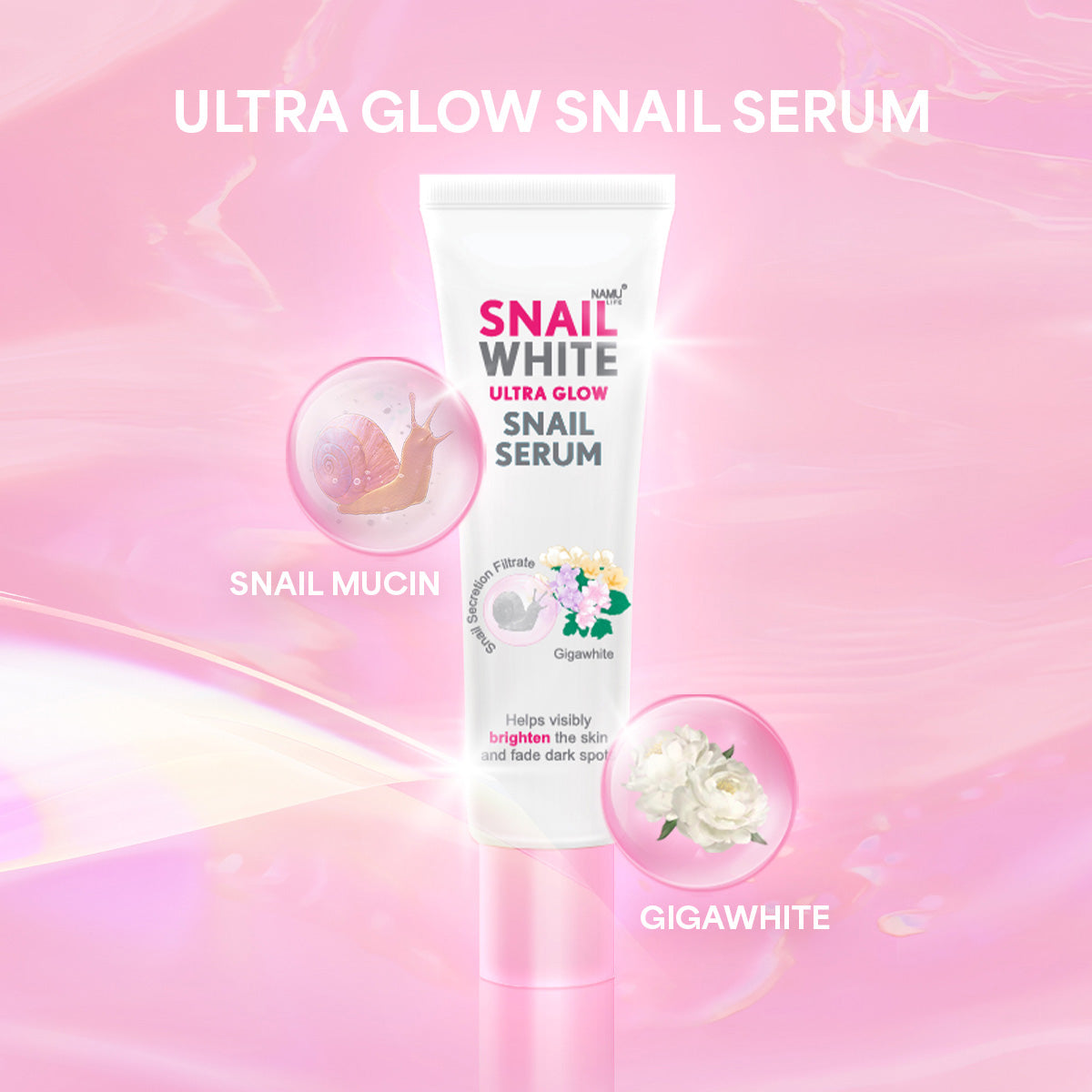 Snail White Ultra Glow Snail Serum