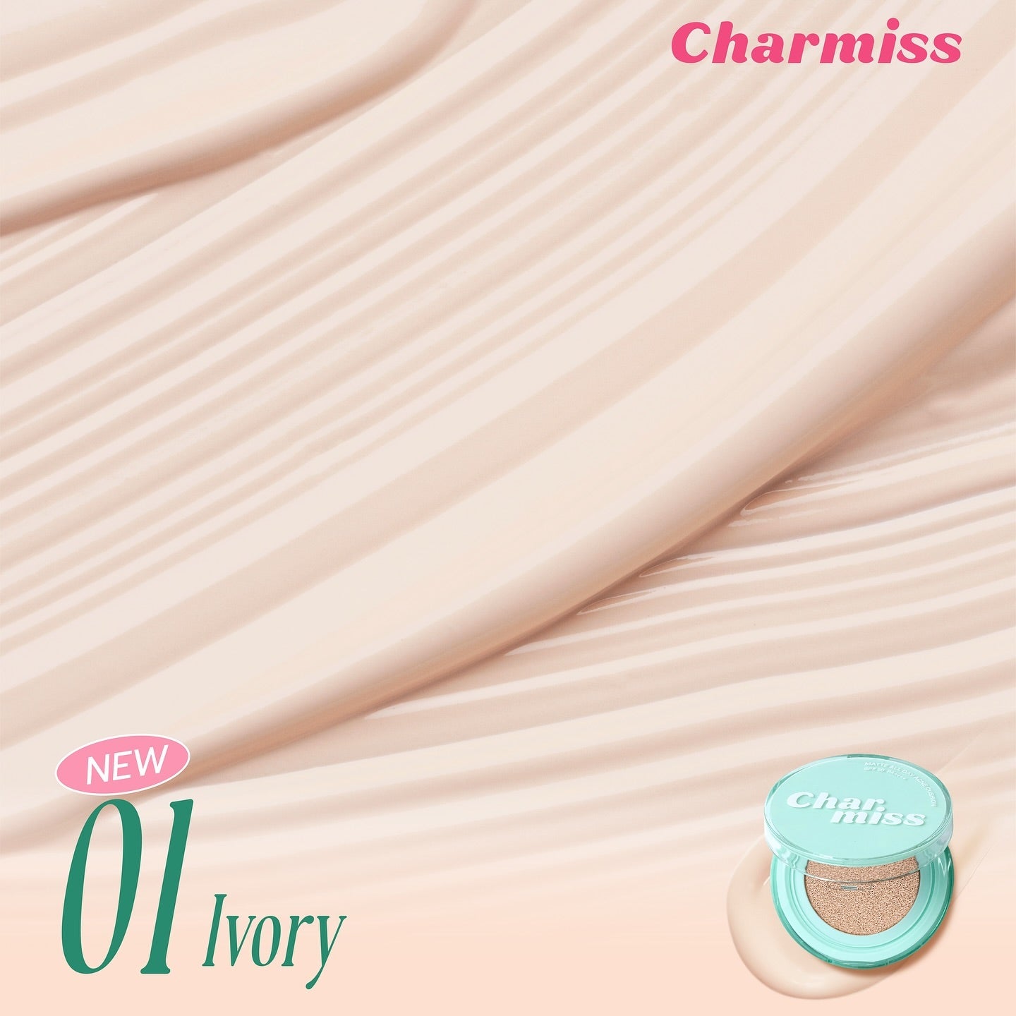 Charmiss Matte All Day Acne Cushion SPF50 PA++++