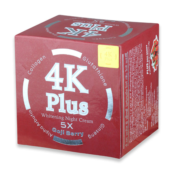 4K Plus Whitening Night Cream Goji Berry