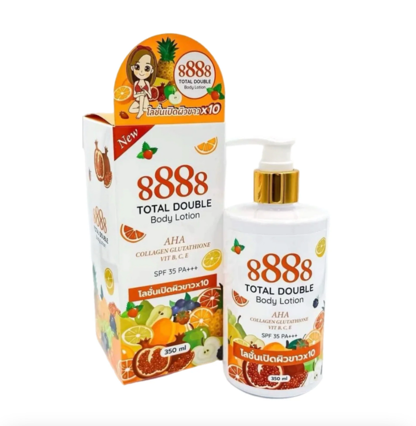 8888 Total Double Body Lotion SPF35 PA+++