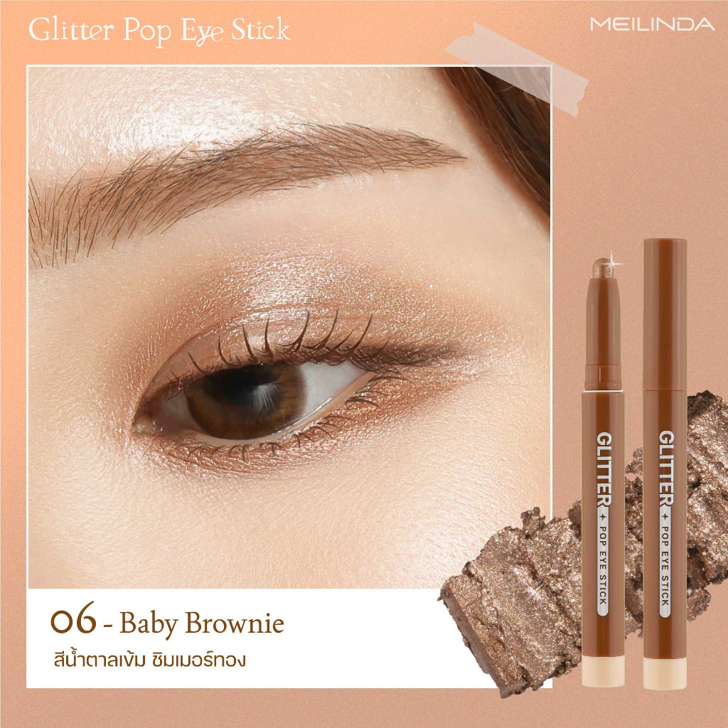Meilinda Glitter Pop Eye Stick