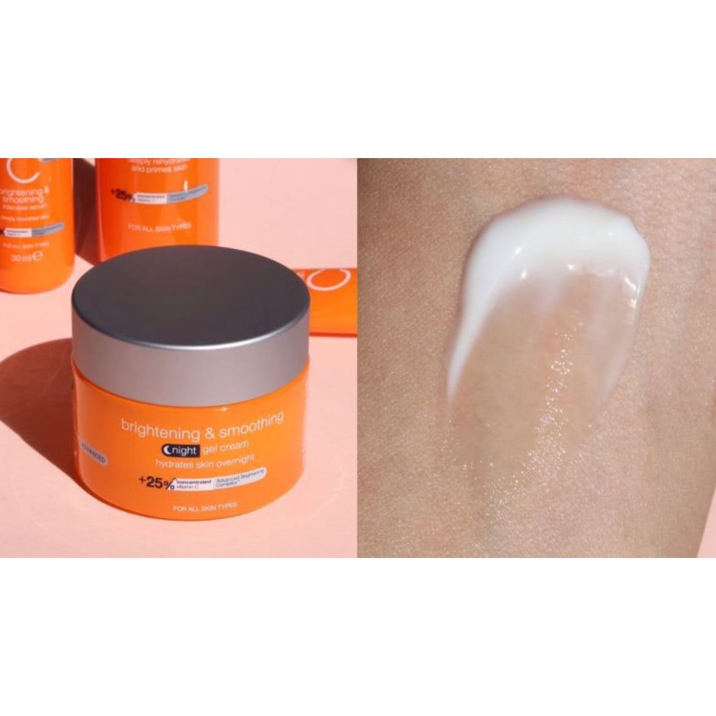 BOOTS Vitamin C ADVANCED Brightening&Smoothing Night Gel Cream