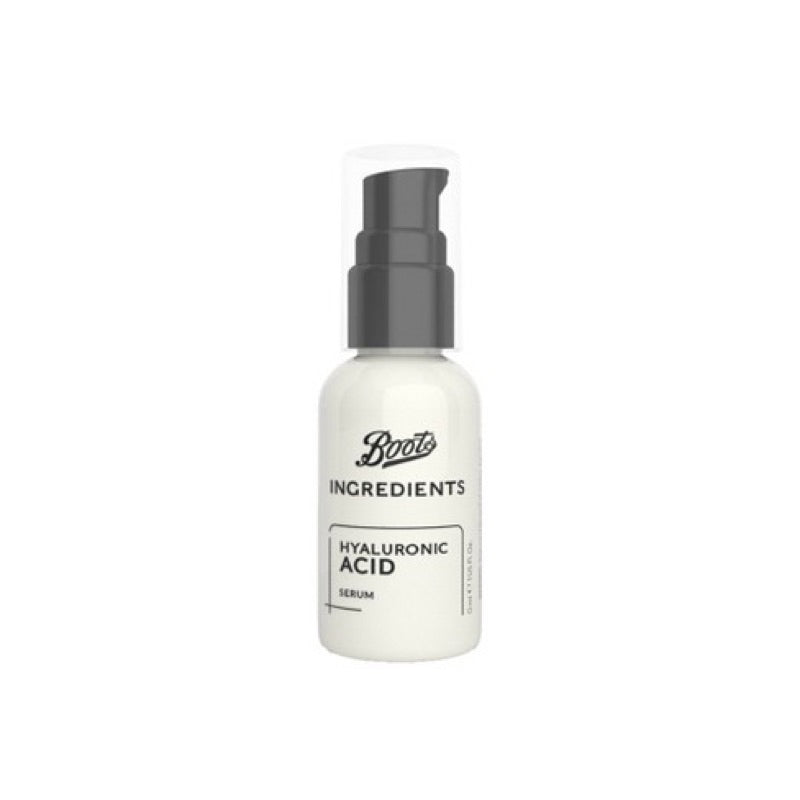 BOOTS Ingredients Hyaluronic Acid Serum