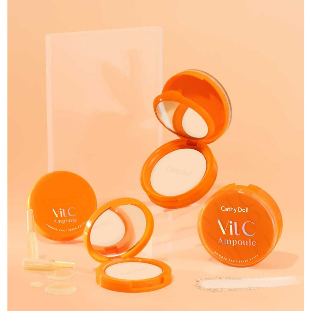 Cathy Doll Vit C Ampoule Powder Pact SPF50 PA+++