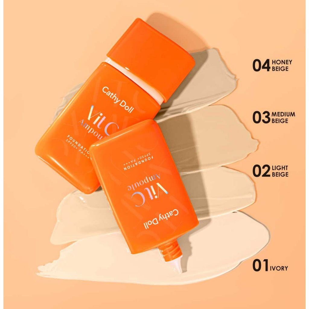 Cathy Doll Vit C Ampoule Foundation SPF50 PA+++