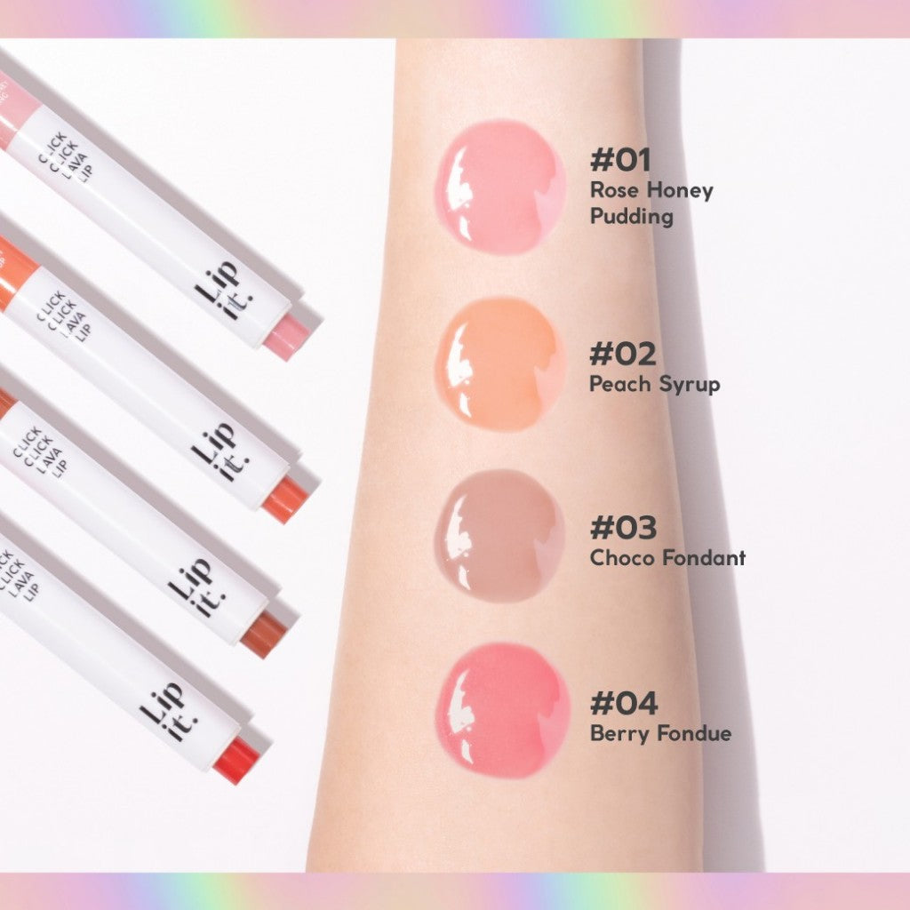 Lip it. Click Click Lava Lip
