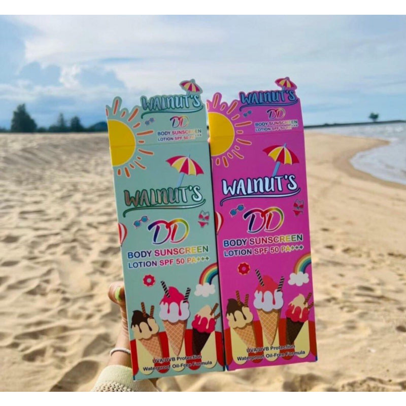 Walnut's DD Body Sunscreen Lotion SPF50 PA+++
