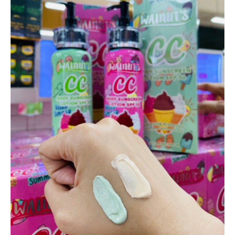 Walnut's CC Body Sunscreen Lotion SPF50