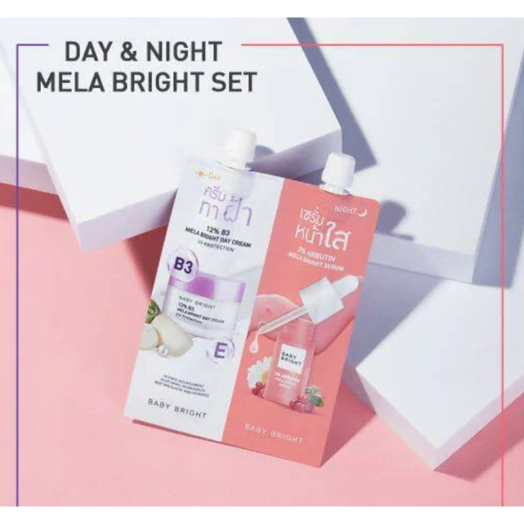 Baby Bright Day & Night Mela Bright Set - Sachet