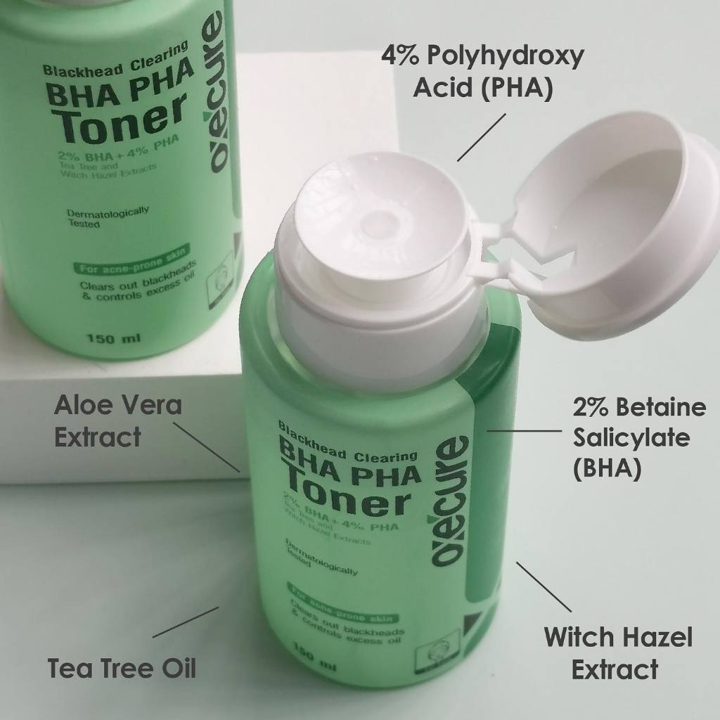 Oxe'Cure Blackhead Clearing BHA PHA Toner