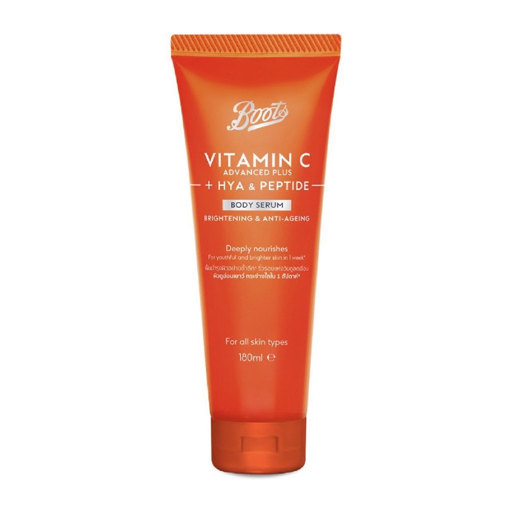 BOOTS Vitamin C Advanced+ HYA & Peptide Body Serum (Brightening & Anti-Ageing)