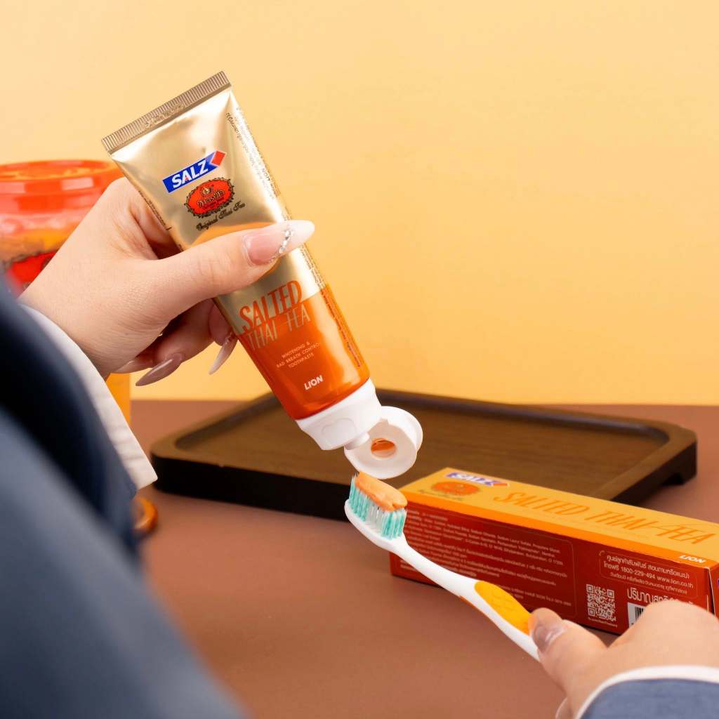 ChaTraMue x Salz Salted Thai Tea Toothpaste