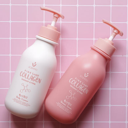 Scentio Pink Collagen Radiant & Firm Shower