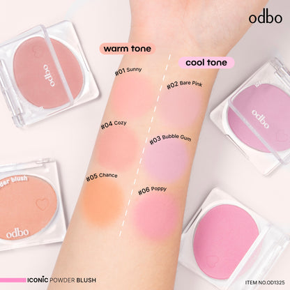 ODBO (Thailand) Iconic Powder Blush - OD1325