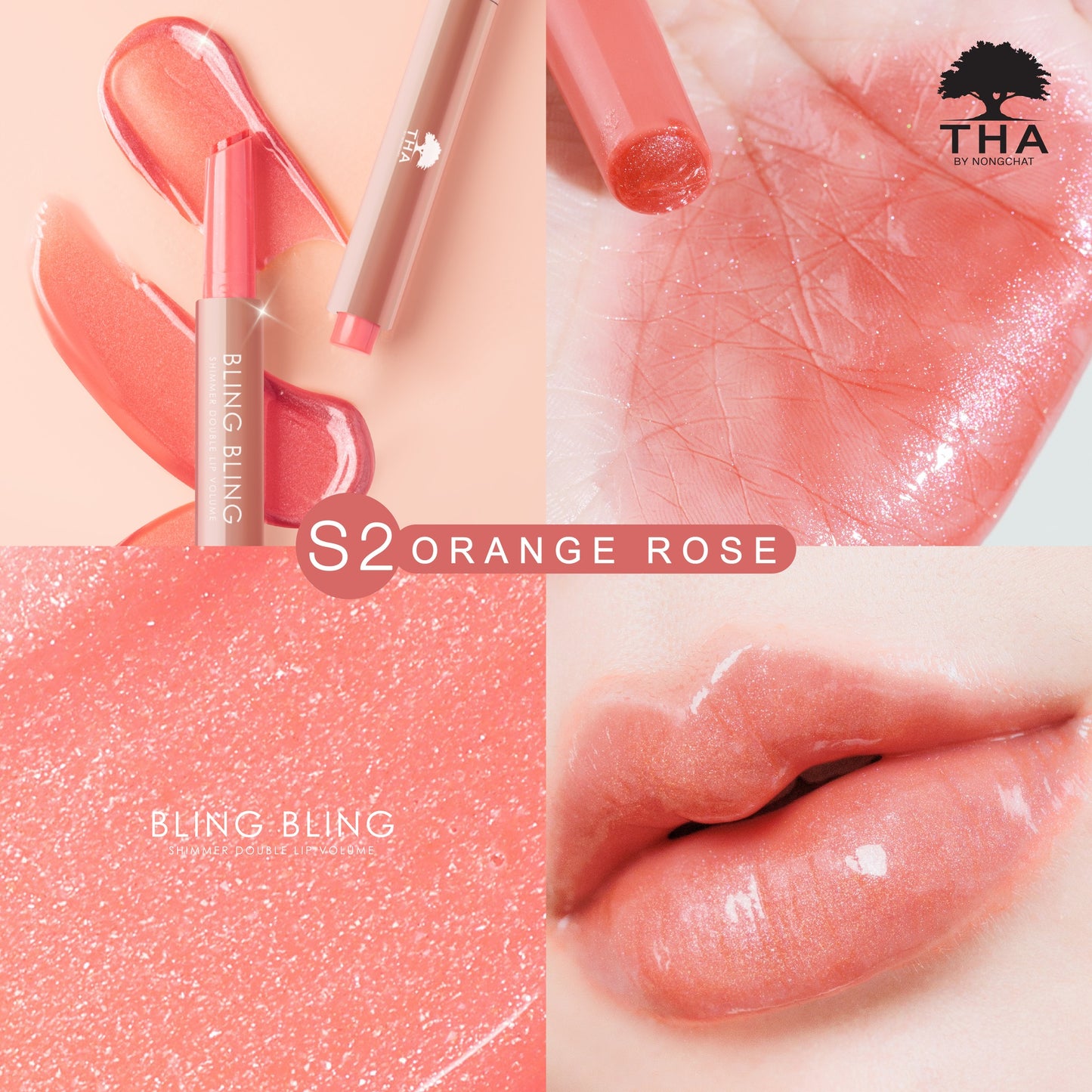 THA Bling Bling Shimmer Double Lip Volume