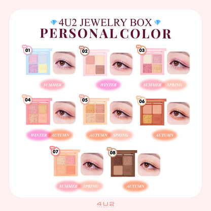 4U2 Jewelry Box Eyeshadow Palette