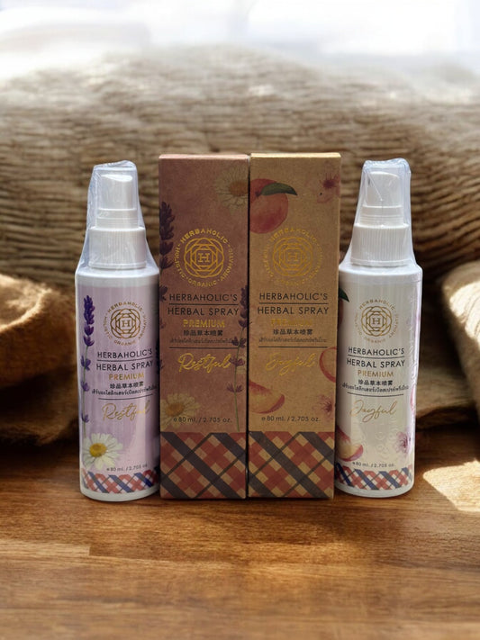 Herbaholic's Herbal Spray Premium (Restful/Joyful)