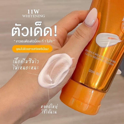 11W Whitening Essence Milk White Double Gluta Milk Body Lotion