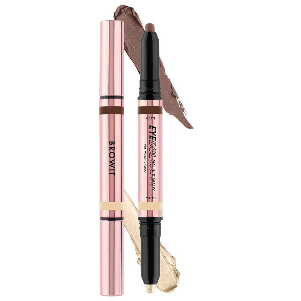 BROWIT EYEDOL Matte & Glow Shadow Stick