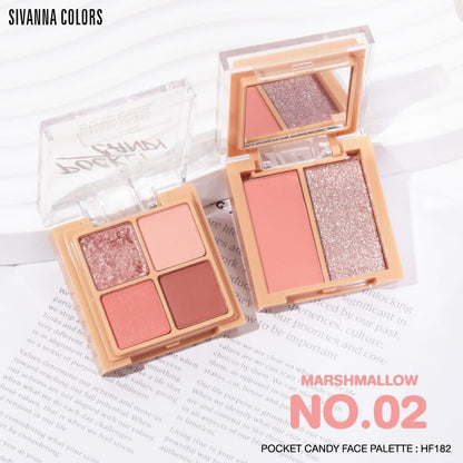 Sivanna Colors Pocket Candy Palette - HF182