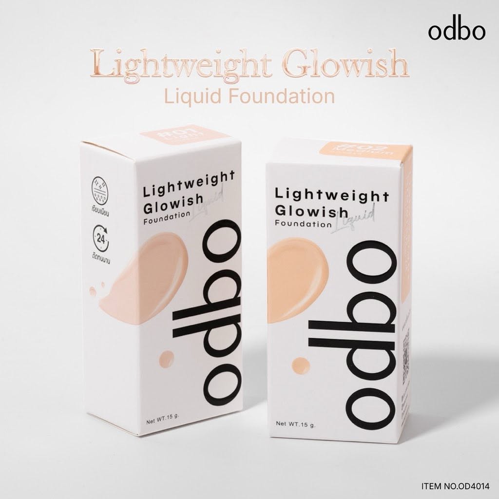 ODBO (Thailand) Lightweight Glowish Liquid Foundation