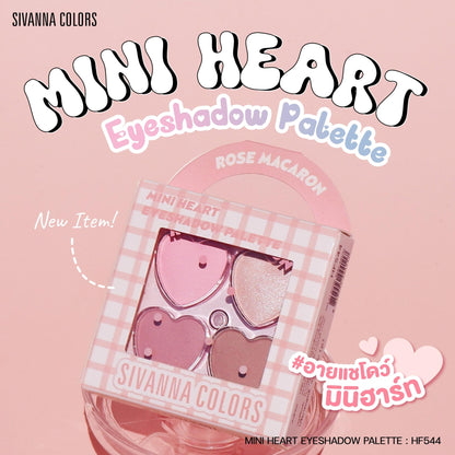 Sivanna Colors Mini Heart Eyeshadow Palette