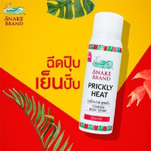 Snake Brand Prickly Heat Cooling Body Spray