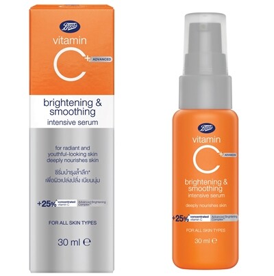 BOOTS Vitamin C Advanced Plus HYA & Peptide Intensive Serum (Brightening & Anti-Aging)