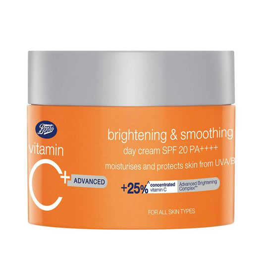 BOOTS Vitamin C Advanced+ Brightening & Smoothing Day Cream SPF20 PA+++