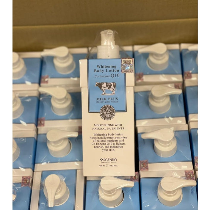 Scentio Milk Plus Whitening Body Lotion Co-Enzyme Q10