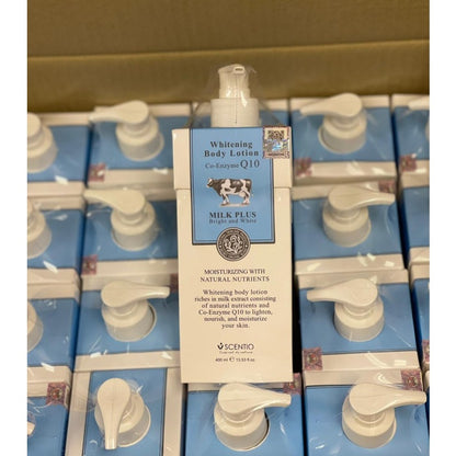 Scentio Milk Plus Whitening Body Lotion Co-Enzyme Q10