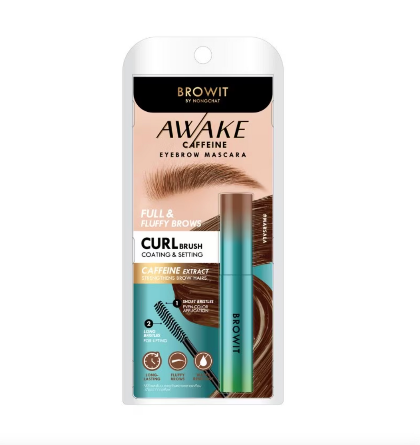 BROWIT Awake Caffeine Eyebrow Mascara