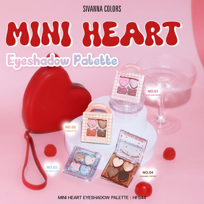 Sivanna Colors Mini Heart Eyeshadow Palette