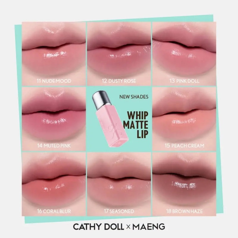Cathy Doll x Maeng Whip Matte Lip