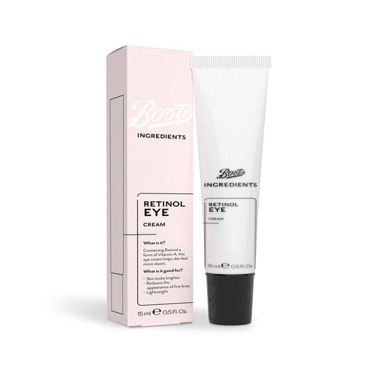 BOOTS Ingredients Retinol Eye Cream