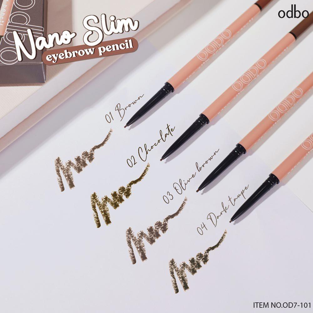 ODBO (Thailand) Nano Slim Eyebrow Pencil - OD7-101