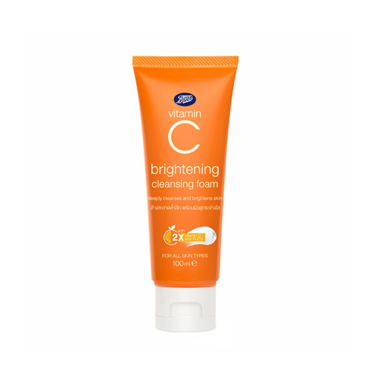 BOOTS Vitamin C Brightening Cleansing Foam
