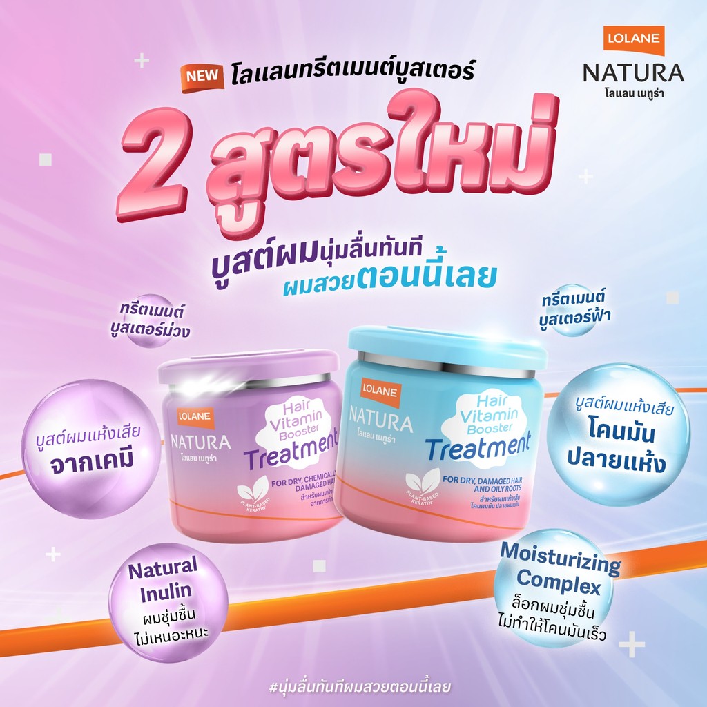 Lolane Natura Hair Vitamin Booster Treatment