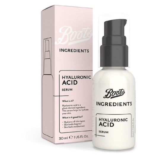 BOOTS Ingredients Hyaluronic Acid Serum