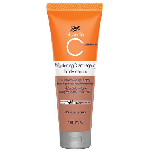 BOOTS Vitamin C Advanced Plus Brightening&Anti-Ageing Body Serum