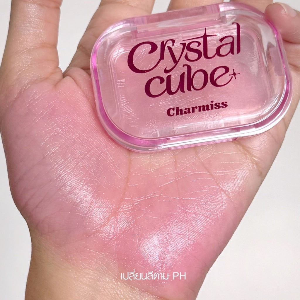 Charmiss Crystal Cube pH Changing Blush Gel-Glasting