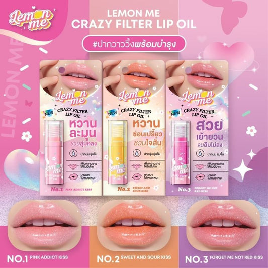 Lemon Me Crazy Filter Lip Oil