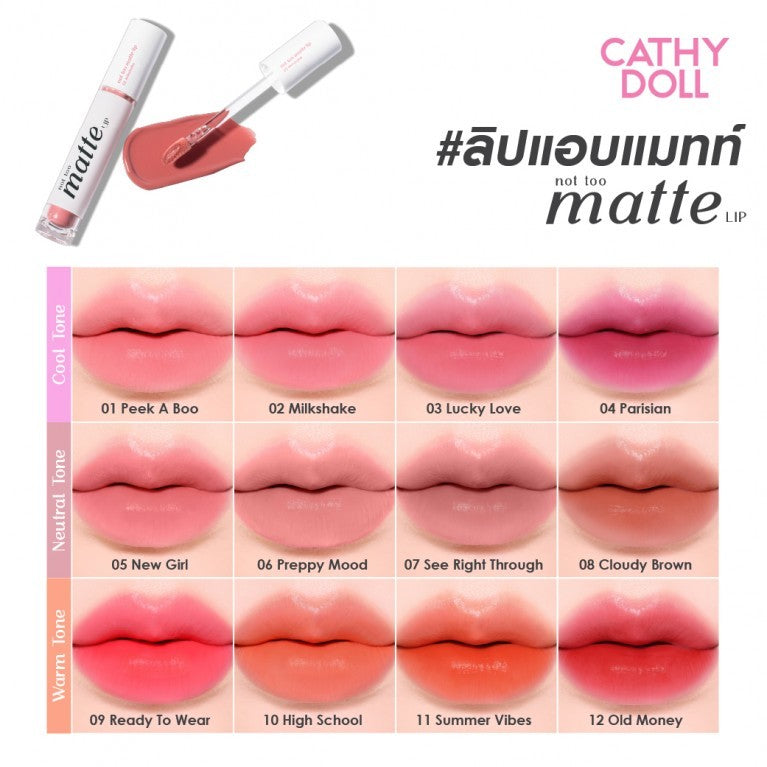 Cathy Doll Not Too Matte Lip