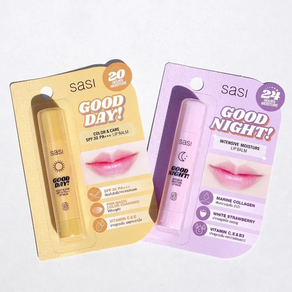 SASI Good Day / Good Night Lip Balm